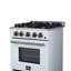 Cuisinière à gaz 24 pouces blanche Breno-118620237