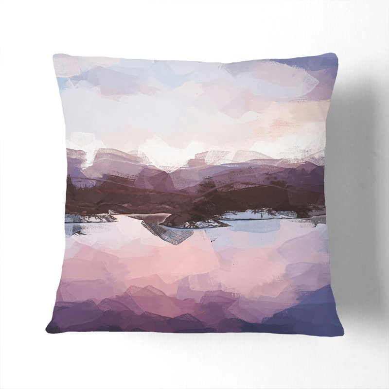 Abstract Square Cushion, 55cm H x 55cm W x 20cm D