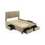 Lit avec rangement tapissier Leonard-675237045