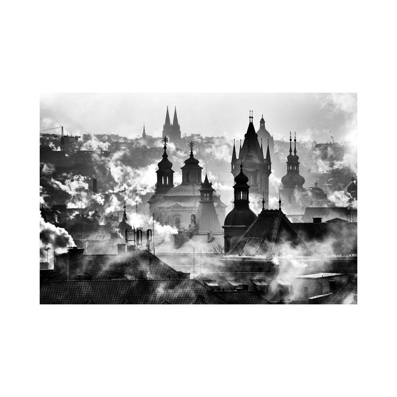 Prague Towers by Martin Froyda - Wrapped Canvas Print