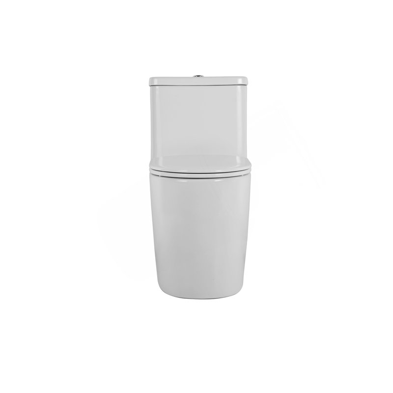 1.1/1.6 GPF Elongated Comfort Height Floor Mounted One-Piece Toilet ,  CUPC Certified, Watersense Cetified, Ceramic, White Color, Soft Close Seat