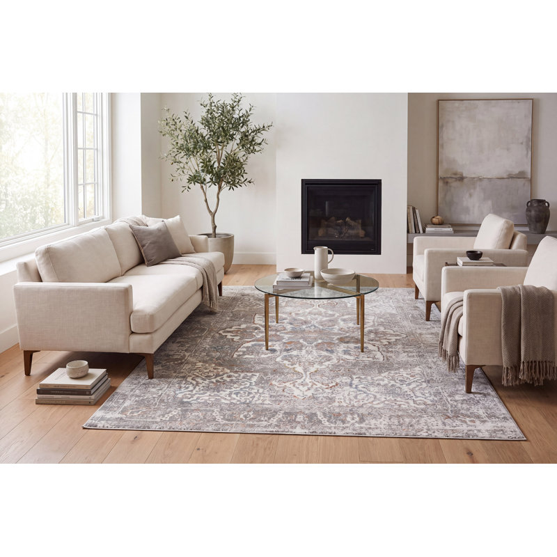 Leiters Oriental Indoor Rug, Rectangle 5'3" x 7'7"