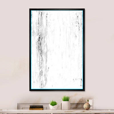 Art abstrait noir et blanc - reproduction d'art sur toile