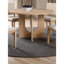 Ensemble de table de salle à manger en bois 5 pièces pour 4 personnes, ensemble de table de cuisine avec 4 chaises rembourrées-253068501