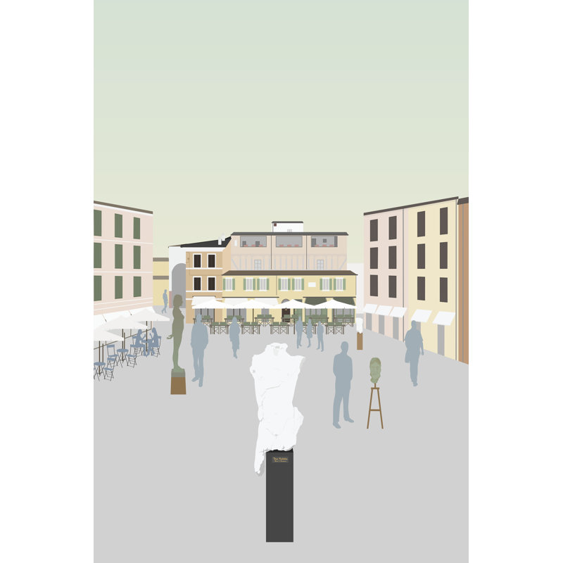 Travel Europe--Pietrasanta by Gurli Soerensen - Wrapped Canvas Print, 46cm H x 30cm W x 3.8cm D