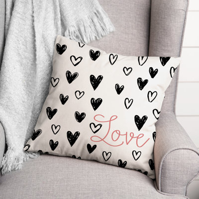 Polka Dots Throw Pillow