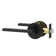 Dune Privacy Door Lever with Push Button and Round Rosette
