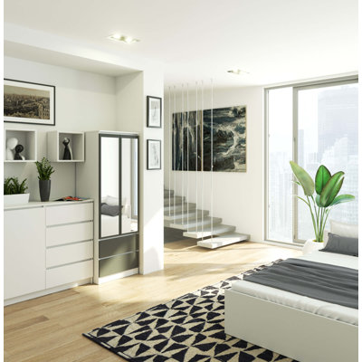 Spasoje 2 Door Manufactured Wood Wardrobe
