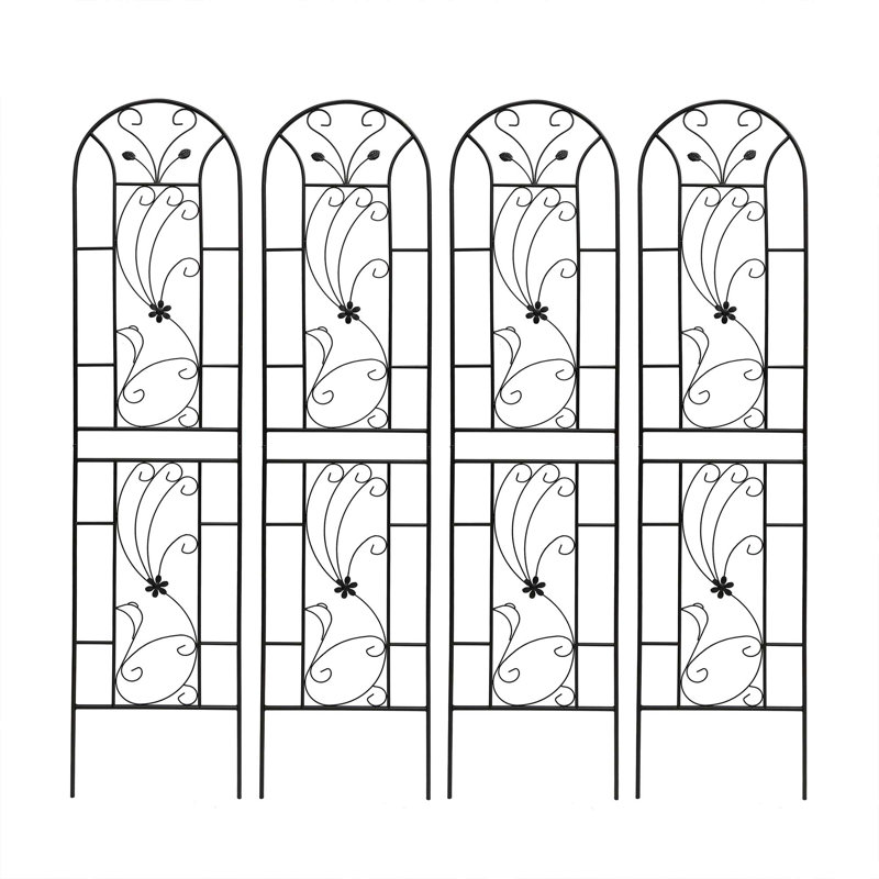 4 Pack Metal Garden Trellis
