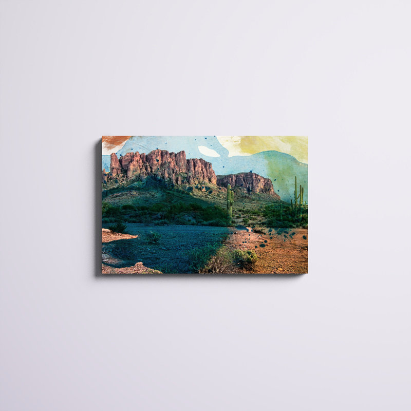 «Arizona Abstract», impression sur toile, H 20 po x l 30 po