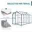 6 Ft W X 10 Ft D Hobby Greenhouse-67371363