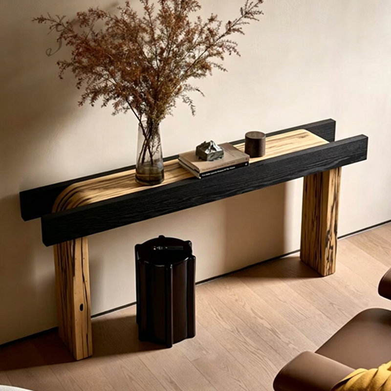 Console Wabi-sabi, 31.5" H x 70.9" W x 15.7" D