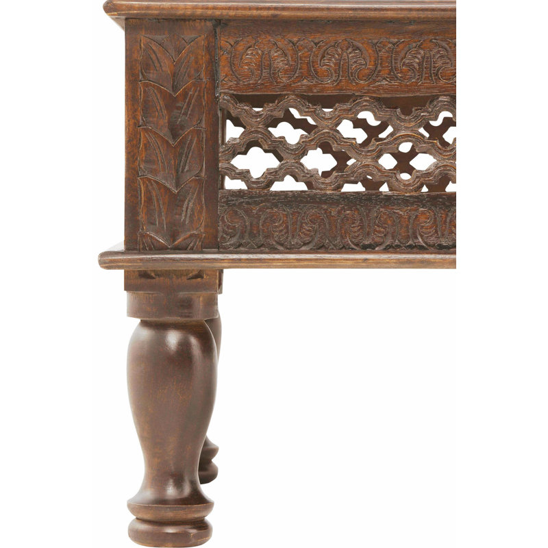 Agirta Solid Wood Four Leg Coffee Table