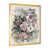 Impression dorée sur toile encadrée