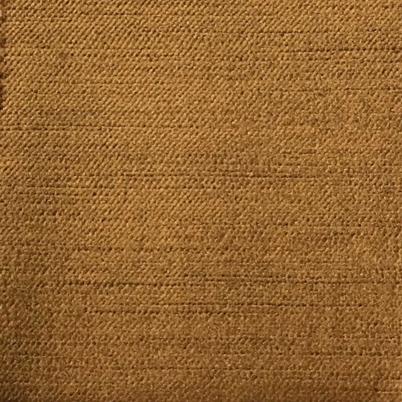 Majestic-Queen Shany Cotton Plain Velvet Fabric, Carmel