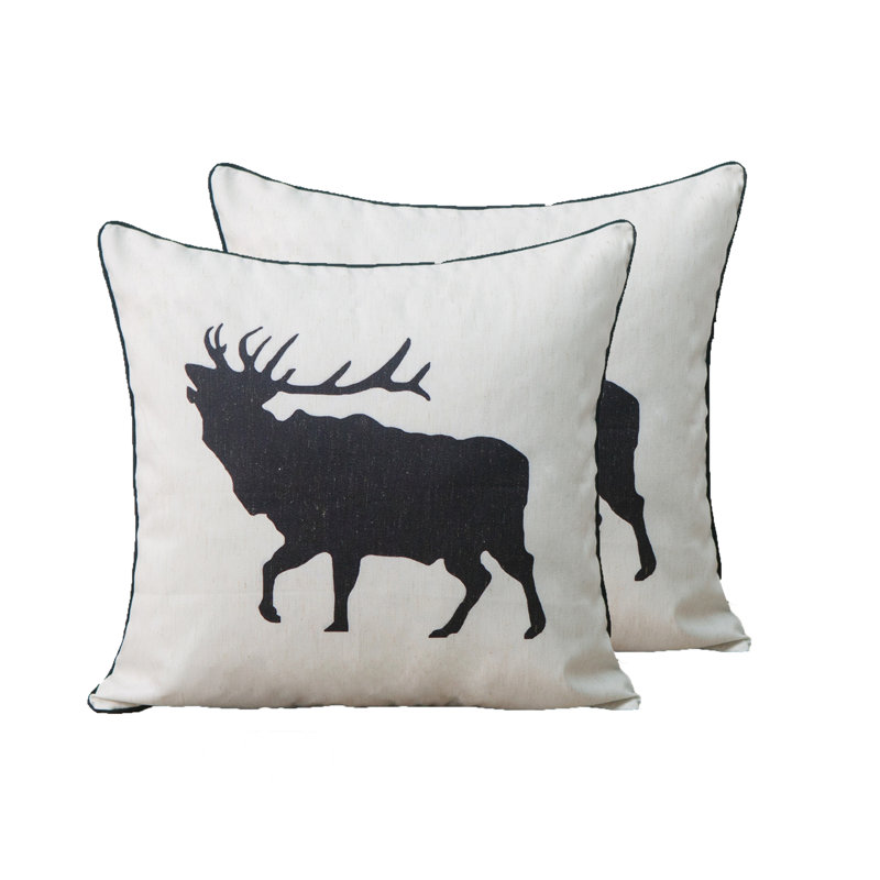 Housse de coussin Animal - ensemble de 2
