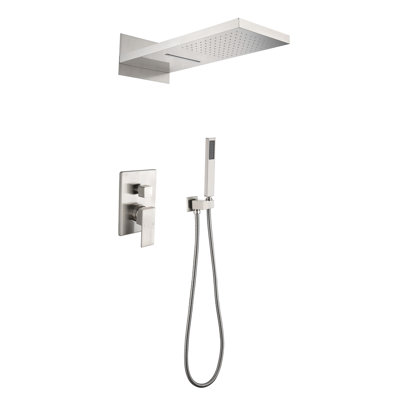 Système de douche avec valve brute