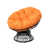 Orange Polyester Blend/Black is out of stock