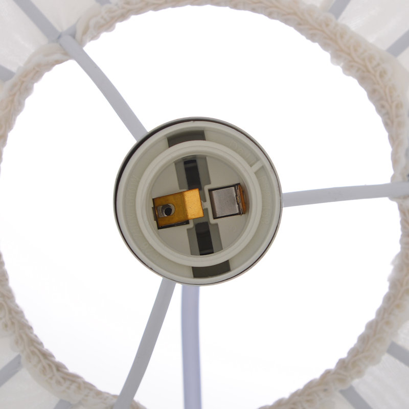 1 - Light Hourglass Fabric Pendant Light