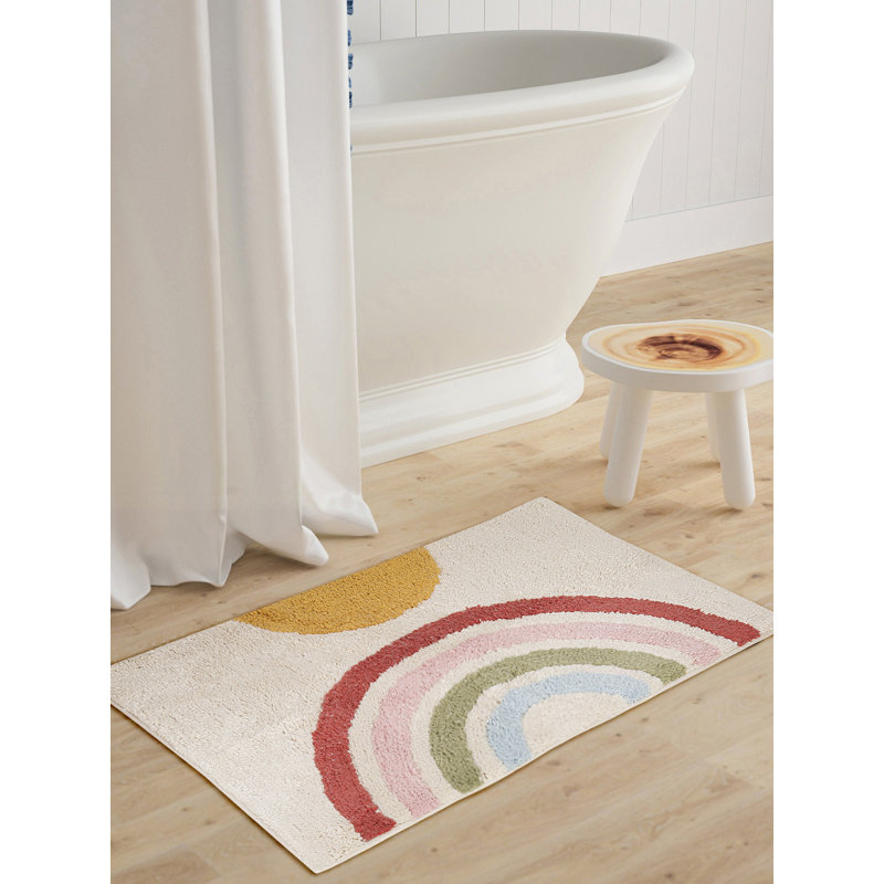 Cotton Blend Bath Mat