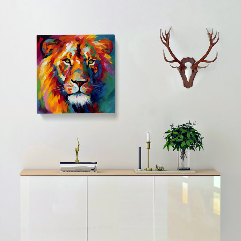 Print, 35cm H x 35cm W x 3cm D