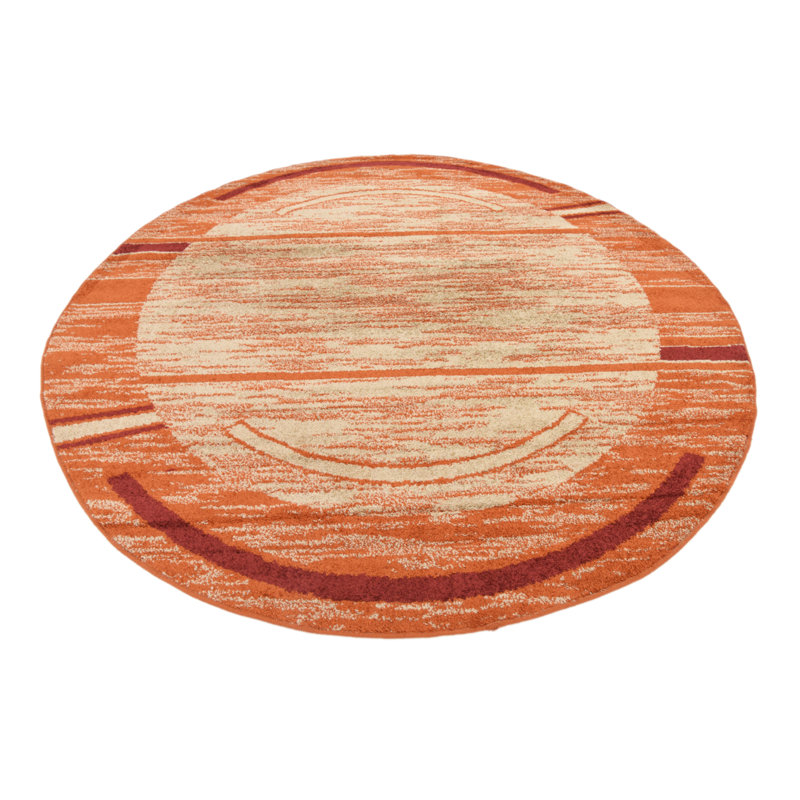 Abstract Area Rug, Round 99cm