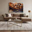 Art musical noir sur toile