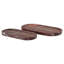 Marbre véritable cerise Vanta 2 pièces Plateau-132254292