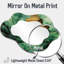 Miroir asymétrique irrégulier Emerald Play Of Maze - Maze-1229251579
