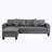Upholstered L-Shaped Sectional Reversible-1605082806