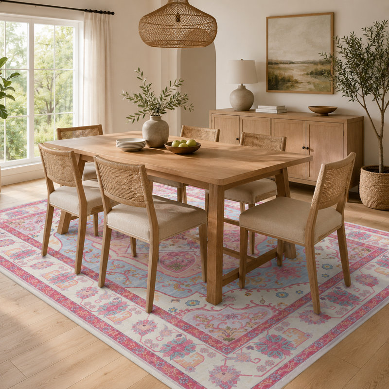 Tapis de salon Wymond, Rectangle 4 pi x 6 pi