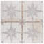 Kings 18" x 18" Ceramic Patterned Wall & Floor Tile-216809455