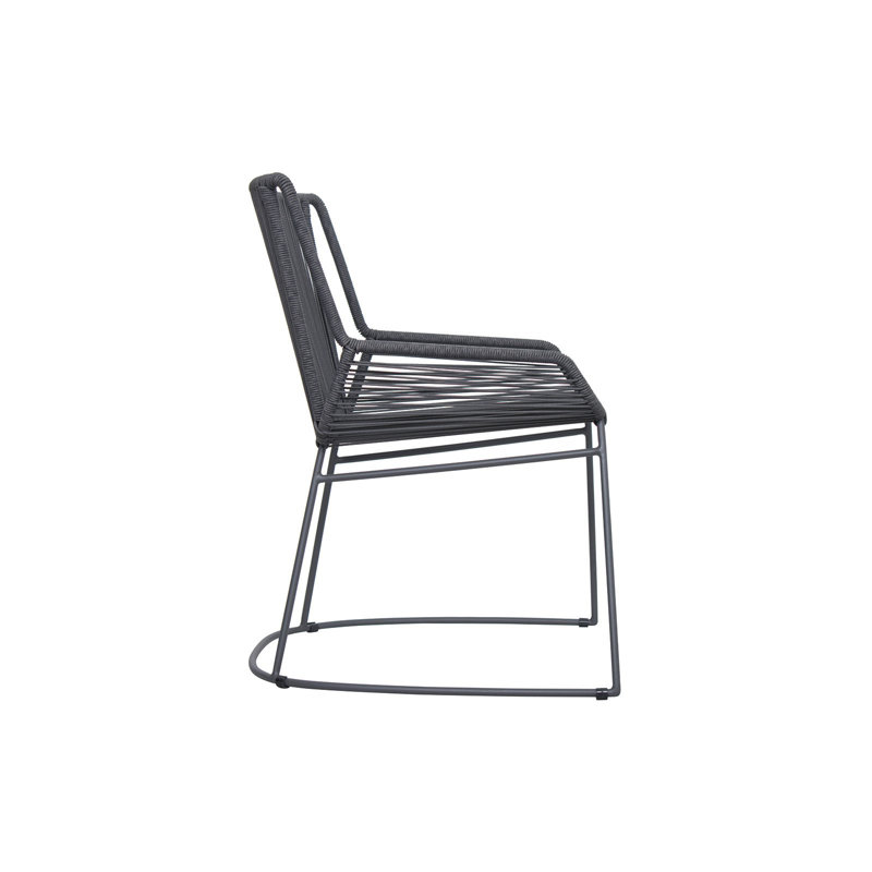 Archipelago Outdoor Dining Armchair, Dark Pebble