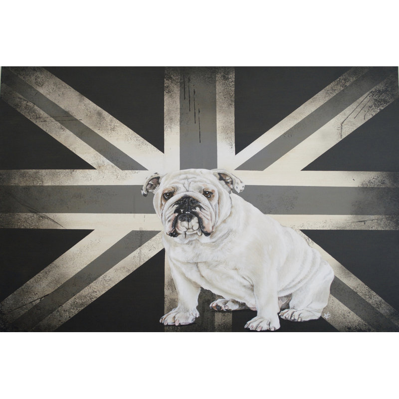 Best Of British B&W by Victoria Coleman - Wrapped Canvas Print, 30cm H x 46cm W