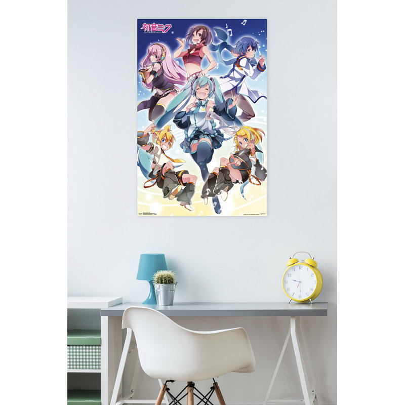 Impression sur papier hatsune miku-group