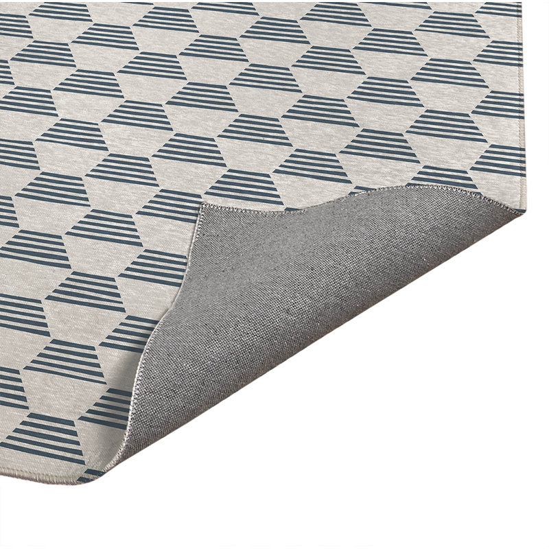 Tapis d'extérieur antidérapant Hexaline, Rectangulaire 8 pi x 10 pi