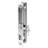 Chrome Plated Flush Locking, Keyed, Door Handle Set
