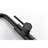 Contemporary Matte Black Kitchen Sink Faucet With Pull-Down Spray Feature, Stainless Steel, 360 Rotation, Single Handle To Control Water Temperature And Flow, Dual Output Settings - Stream For-157153497