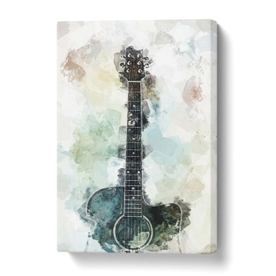 Acoustic Guitar - Wrapped Canvas