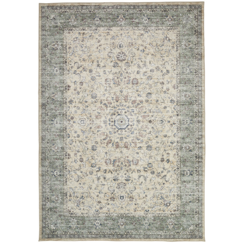 Keira Oriental Machine Printed Area Rug, Rectangle 200 x 300 cm