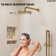 Wall Mount Pressure-Balanced Shower System,10" Rainfall Shower Head with Slider Bar Handheld Spray