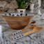Gracie Oaks Bovill Wood Serving Bowl