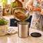 Stainless Steel Jumbo Grease Can W/ Strainer (3.8 Lt, 4 Qt)