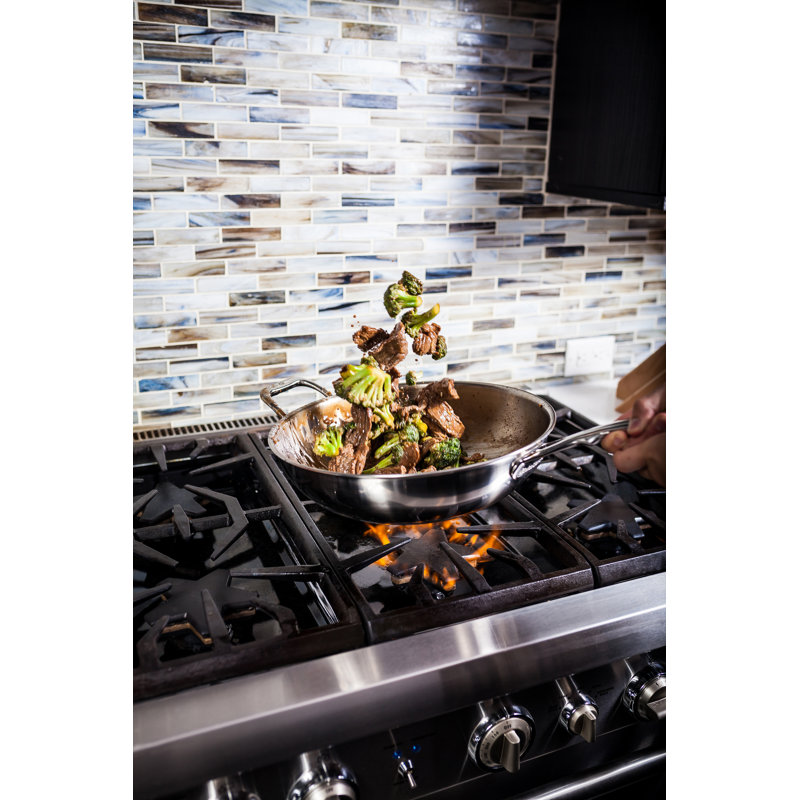 Swiss Diamond Premium Clad 12.5" Wok w/Lid - Induction