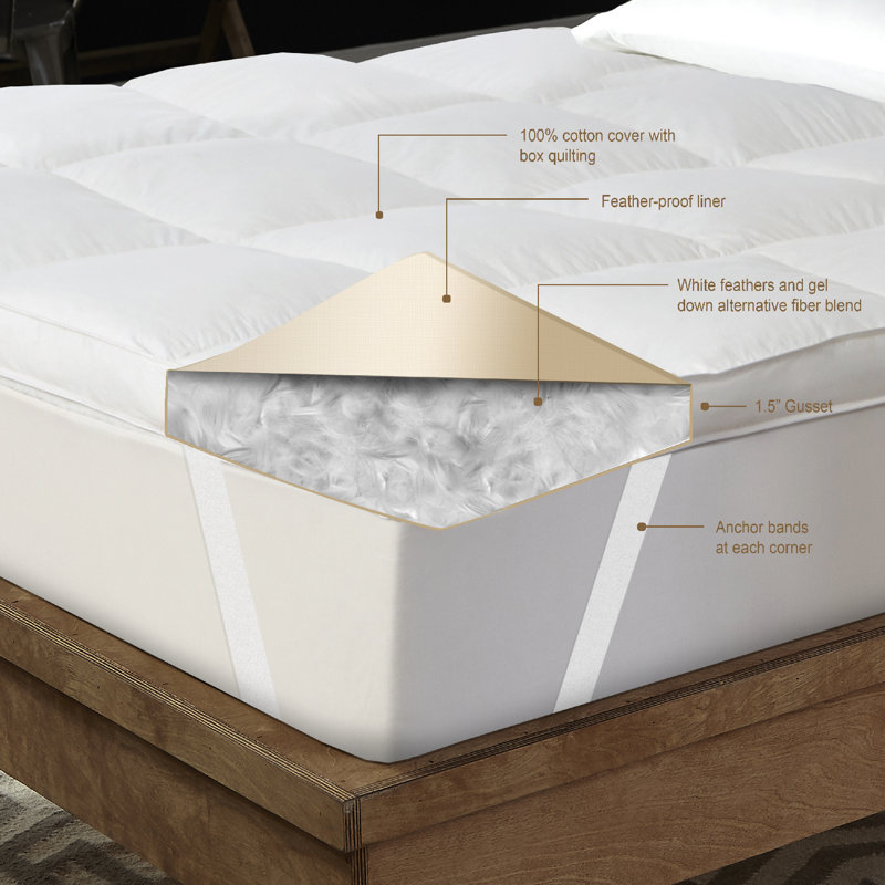 Kieran 1.5'' Mattress Topper, Full