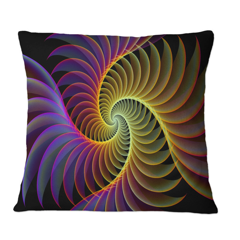 Coussin Spiral, 16 po x 16 po
