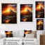 «Volcano Volcanic Crust I», reproduction sur toile-97039322-97039323