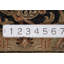 Tapis oriental floral All-Over Agra 8 x 10