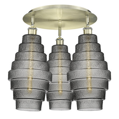 Beraldo Glass Flush Mount