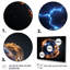 Orbite bleue et bleue - Art mural-287301110-287301105